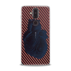 Lex Altern TPU Silicone Nokia Case Anatomy Heart