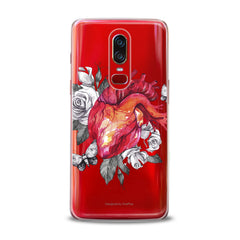 Lex Altern TPU Silicone OnePlus Case Floral Heart