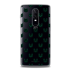 Lex Altern TPU Silicone OnePlus Case Black Feline Faces