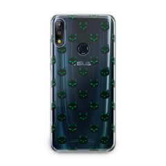 Lex Altern TPU Silicone Asus Zenfone Case Black Feline Faces