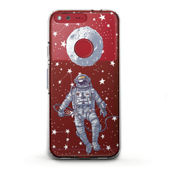 Lex Altern TPU Silicone Google Pixel Case Space Alien