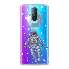 Lex Altern TPU Silicone Oppo Case Space Alien