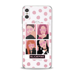 Lex Altern TPU Silicone Motorola Case Black Pink Girls