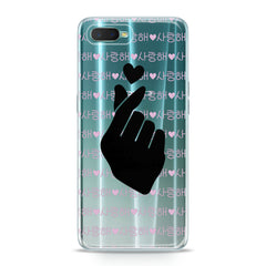 Lex Altern TPU Silicone Oppo Case Kpop Music Heart