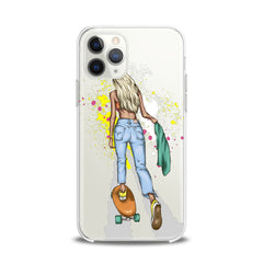 Lex Altern TPU Silicone iPhone Case Skate Girl