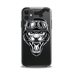 Lex Altern TPU Silicone iPhone Case Tiger Biker