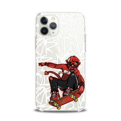 Lex Altern TPU Silicone iPhone Case Skateboardist