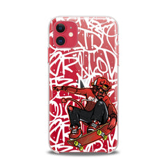 Lex Altern TPU Silicone iPhone Case Skateboardist