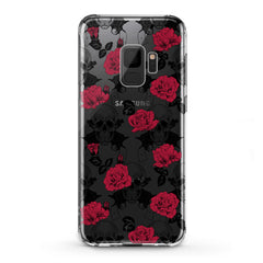 Lex Altern TPU Silicone Samsung Galaxy Case Floral Skeleton