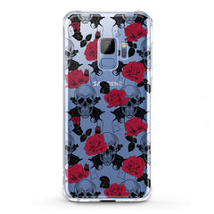 Lex Altern TPU Silicone Samsung Galaxy Case Floral Skeleton