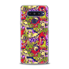 Lex Altern TPU Silicone LG Case Colorful Skulls