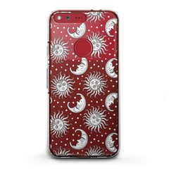 Lex Altern TPU Silicone Google Pixel Case Celestial Print