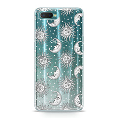 Lex Altern TPU Silicone Oppo Case Celestial Print