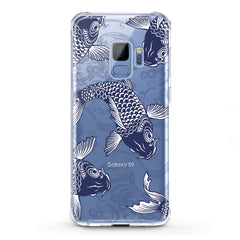 Lex Altern TPU Silicone Samsung Galaxy Case Blue Fish