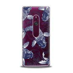 Lex Altern TPU Silicone Sony Xperia Case Blue Fish