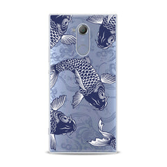 Lex Altern TPU Silicone Sony Xperia Case Blue Fish