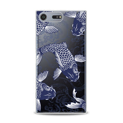 Lex Altern TPU Silicone Sony Xperia Case Blue Fish