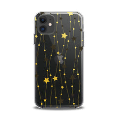 Lex Altern TPU Silicone iPhone Case Black Stars