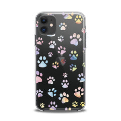 Lex Altern TPU Silicone iPhone Case Paw Pattern