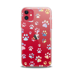 Lex Altern TPU Silicone iPhone Case Paw Pattern