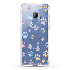 Lex Altern TPU Silicone Samsung Galaxy Case Paw Pattern