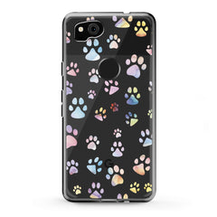 Lex Altern Google Pixel Case Paw Pattern