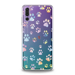 Lex Altern TPU Silicone Huawei Honor Case Paw Pattern