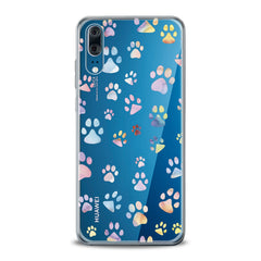 Lex Altern TPU Silicone Huawei Honor Case Paw Pattern