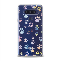 Lex Altern TPU Silicone LG Case Paw Pattern