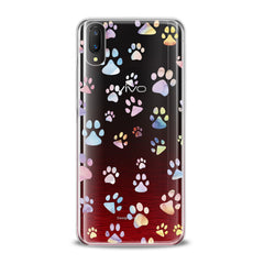 Lex Altern TPU Silicone VIVO Case Paw Pattern