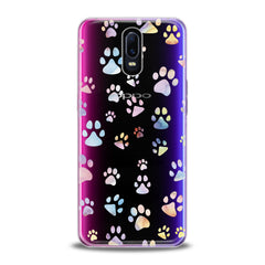 Lex Altern Paw Pattern Oppo Case