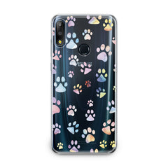 Lex Altern TPU Silicone Asus Zenfone Case Paw Pattern