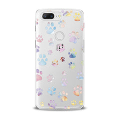 Lex Altern TPU Silicone OnePlus Case Paw Pattern