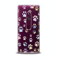 Lex Altern TPU Silicone Sony Xperia Case Paw Pattern