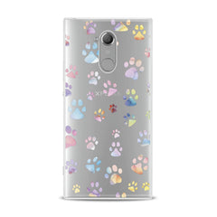 Lex Altern TPU Silicone Sony Xperia Case Paw Pattern