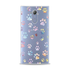 Lex Altern TPU Silicone Sony Xperia Case Paw Pattern