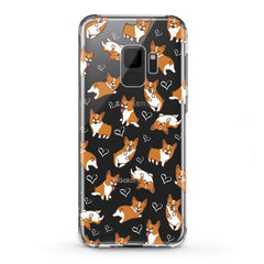 Lex Altern TPU Silicone Samsung Galaxy Case Love Corgi