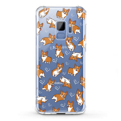 Lex Altern TPU Silicone Samsung Galaxy Case Love Corgi