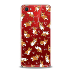 Lex Altern TPU Silicone Oppo Case Love Corgi