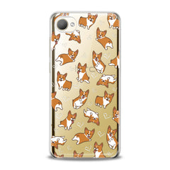 Lex Altern TPU Silicone HTC Case Love Corgi