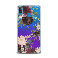 Lex Altern TPU Silicone Lenovo Case Purple Flowers