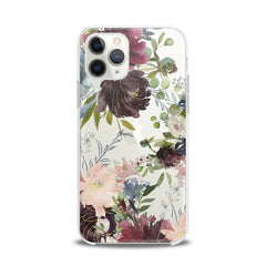 Lex Altern TPU Silicone iPhone Case Purple Flowers