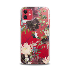 Lex Altern TPU Silicone iPhone Case Purple Flowers