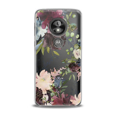 Lex Altern TPU Silicone Motorola Case Purple Flowers