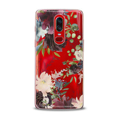 Lex Altern TPU Silicone OnePlus Case Purple Flowers