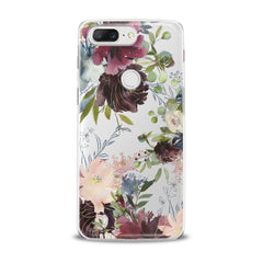 Lex Altern Purple Flowers OnePlus Case