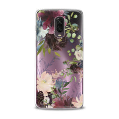 Lex Altern TPU Silicone OnePlus Case Purple Flowers