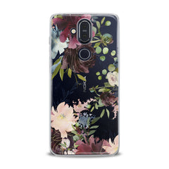 Lex Altern TPU Silicone Nokia Case Purple Flowers