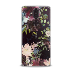 Lex Altern TPU Silicone Nokia Case Purple Flowers