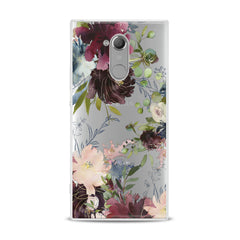 Lex Altern Purple Flowers Sony Xperia Case